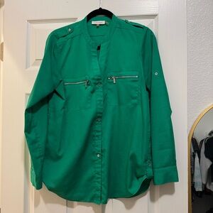 Calvin Klein Vibrant Green Shirt